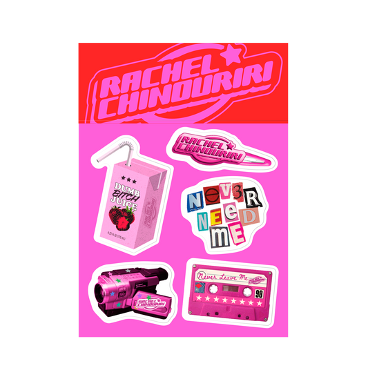 Never Need Me Sticker Set