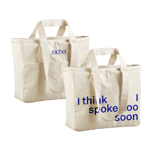 'I think I spoke too soon' Shopper Bag